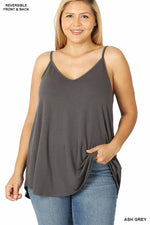 Curvy Tank | Reversible Spaghetti Cami
