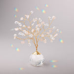Suncatcher Tree of Life | Rose Quartz/Love/Gold