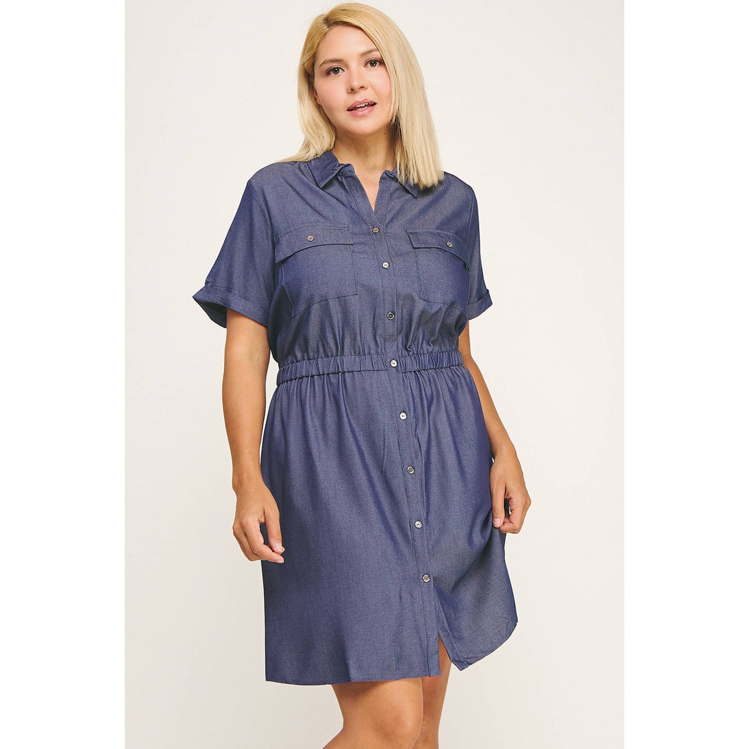 CURVY DRESS | EVERYDAY EDGE DENIM