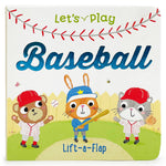 Children's Book | Let's Play Baseball Lift-a-Flap Sports Board Book