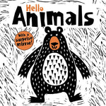 Baby Board Book | Hello Animals - High Contrast