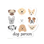 Dog Person Sticker