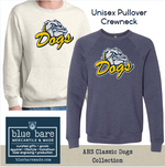 Unisex Pullover Crewneck Sweatshirt | AHS Classic Bulldogs Design