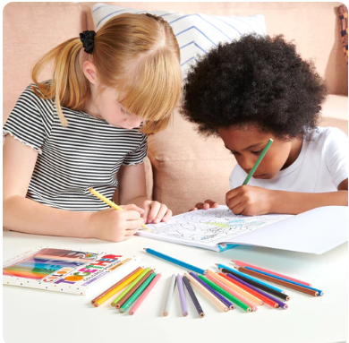 Art Colored Pencils Set | Classic Shades + Multi Skin Tones