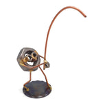 Handmade Metal Figurine | Fishing Nut