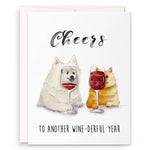 Greeting Card | Cheers Wine-derful Year