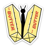 Sticker | Butter-Fly Punny Love Vinyl