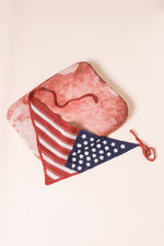 Bandana | American Flag Crochet Bandana