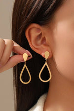 Drop Earrings | 18KSTAINLESS STEEL WATERPROOF TARNISH FREE
