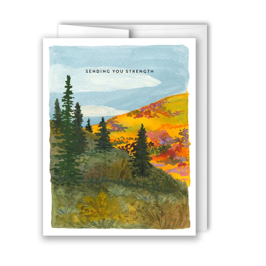 Sympathy Greeting Card | Sending You Strength