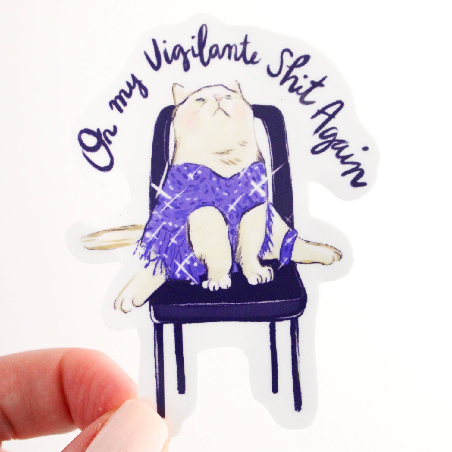 Sticker | Vigilante Cat Swiftie