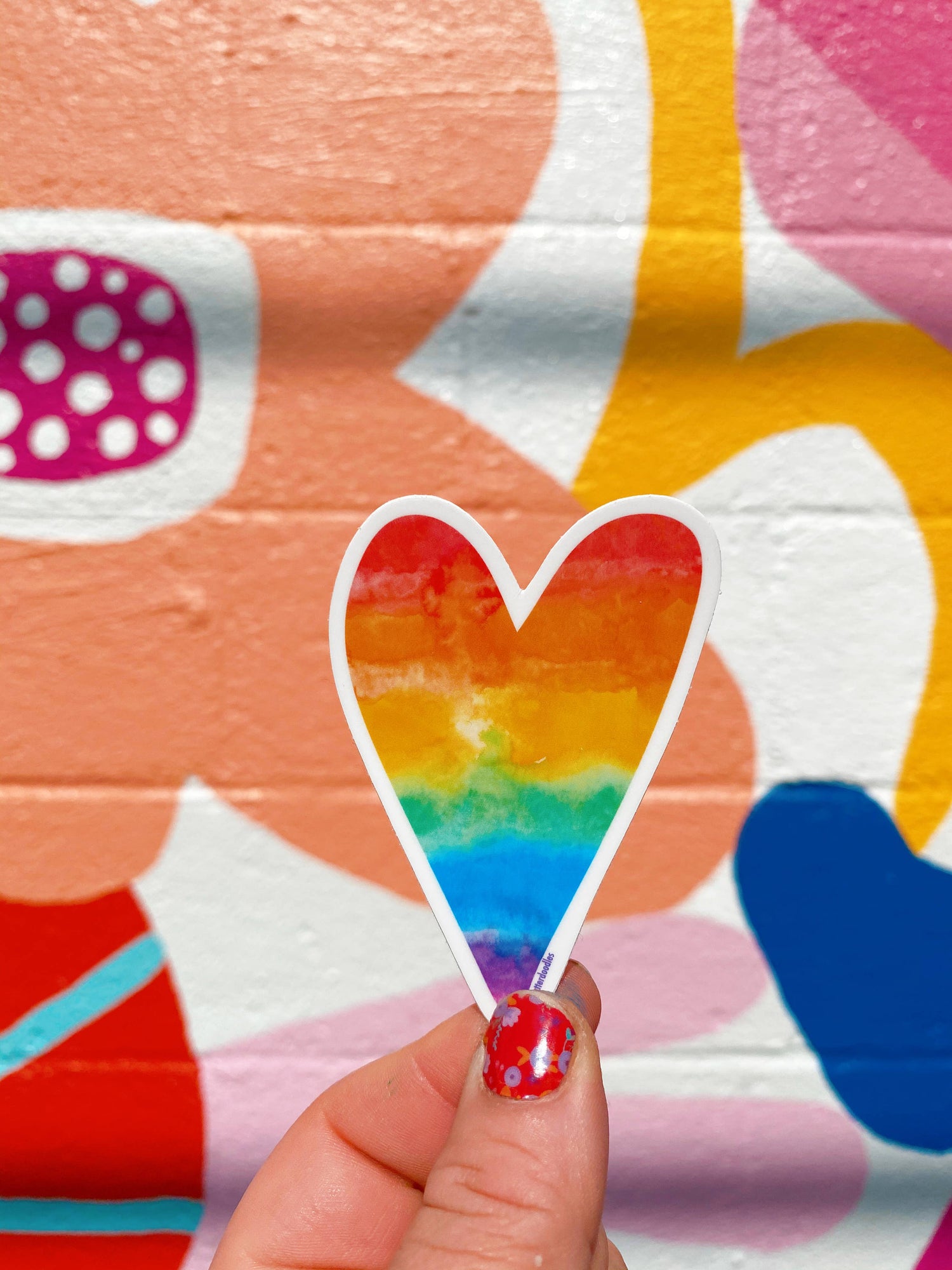 Sticker | Rainbow Heart L<3VE