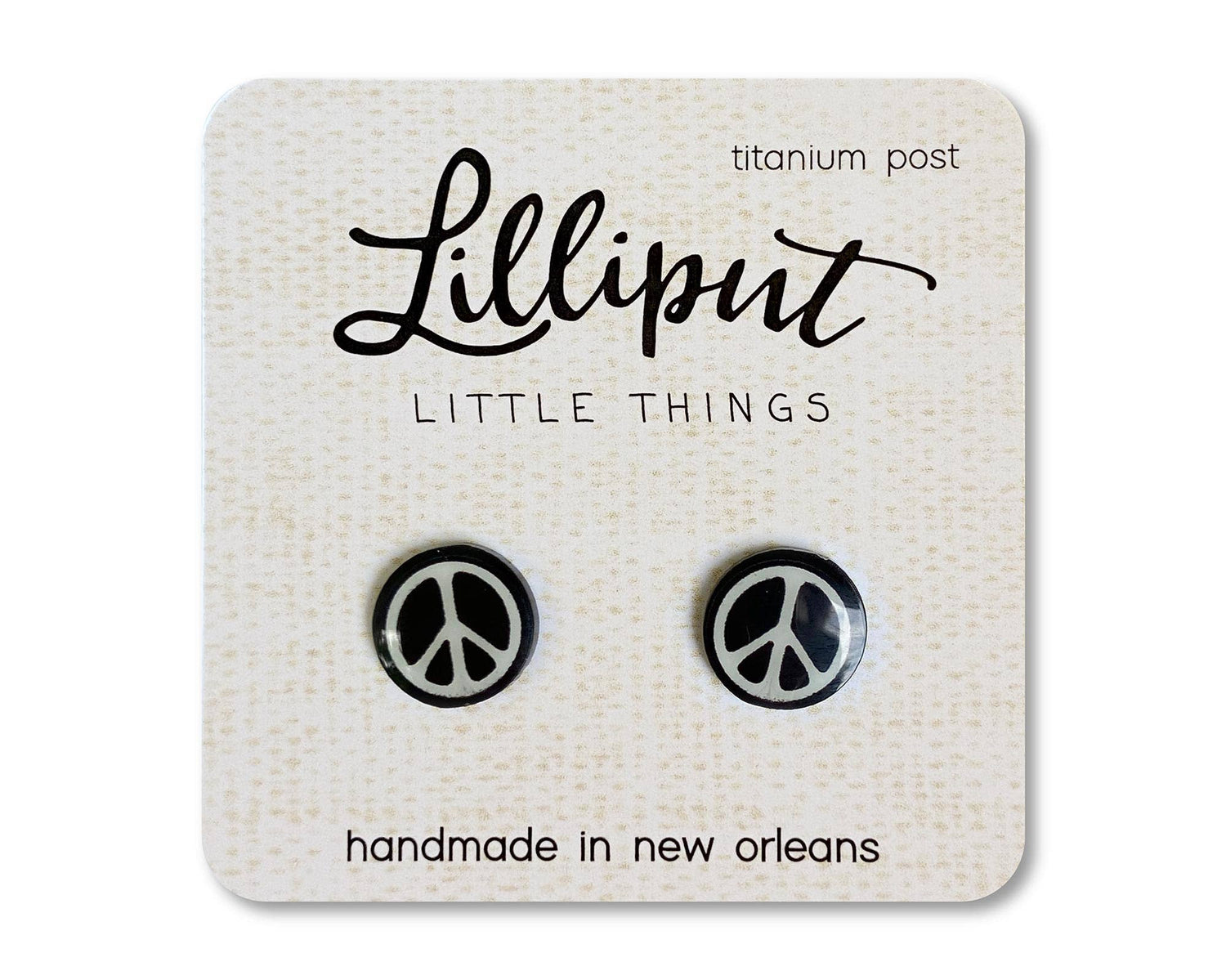 Earrings | Peace Sign