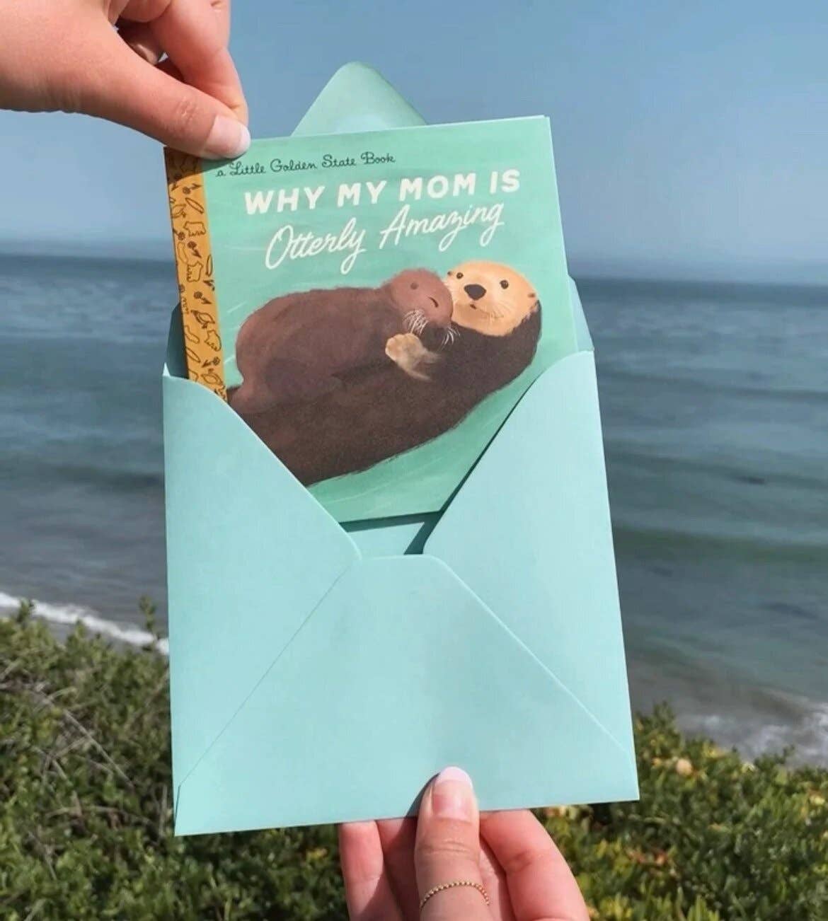 Greeting Card | Little Golden State Otter Mother's Day