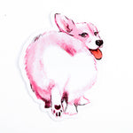 Vinyl Sticker | Corgi Cutie