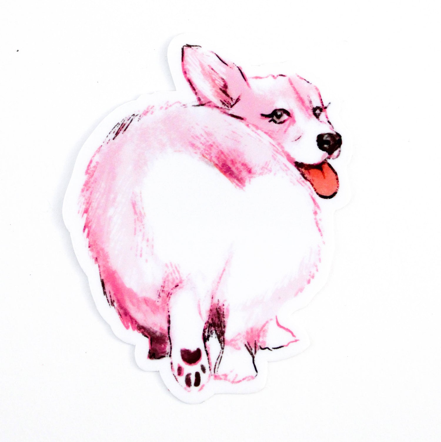 Vinyl Sticker | Corgi Cutie