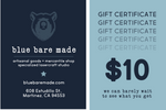 GIFT CARD | BLUE BARE MADE