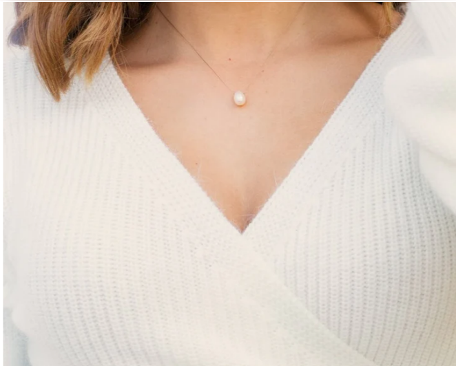 *Necklace | Goddess Pearl Full of Light