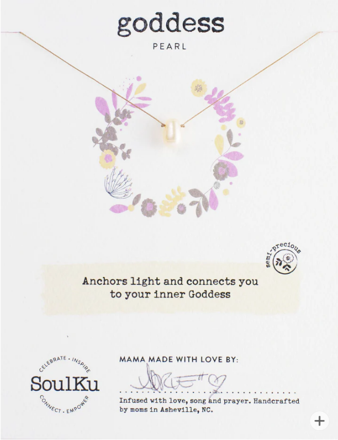 Necklace | Goddess Pearl Full of Light