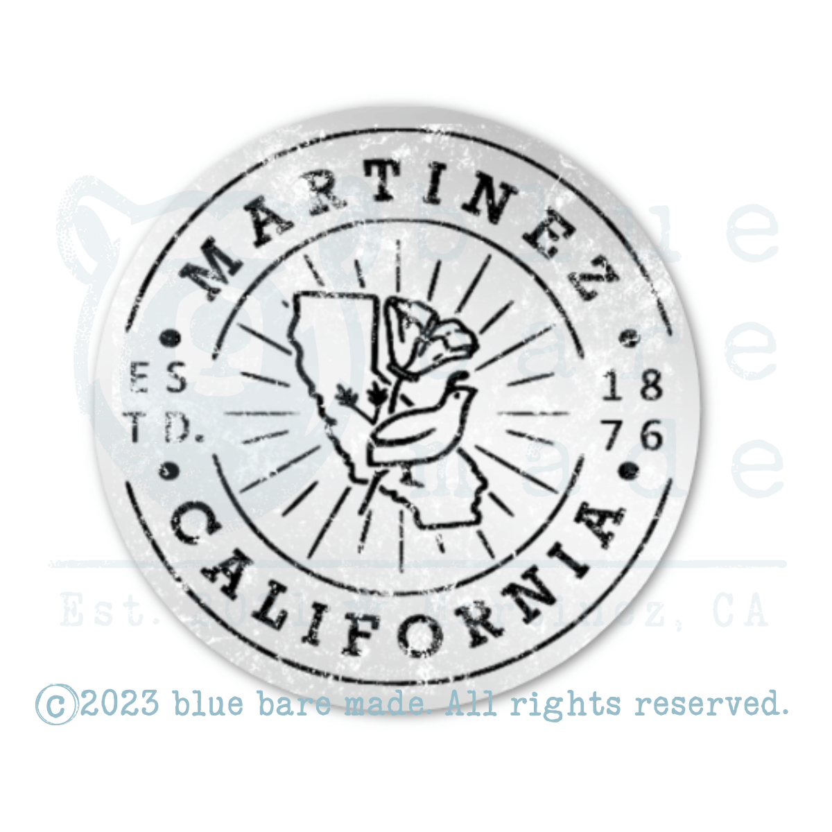 Sticker | Mirror Martinez Round Logo