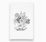 Kitchen Towel | Floral Tea Cup