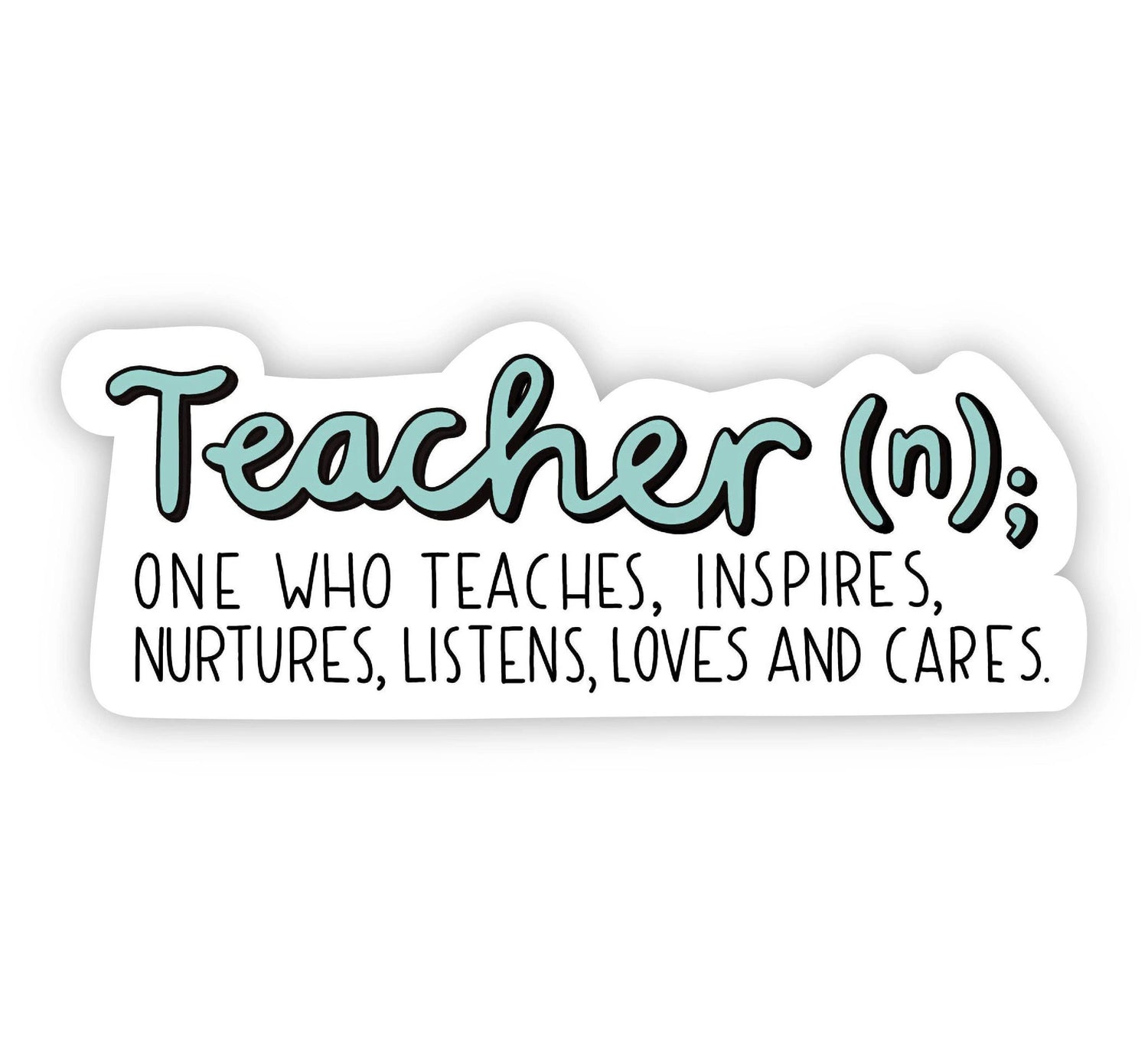 Sticker | Teacher Definition