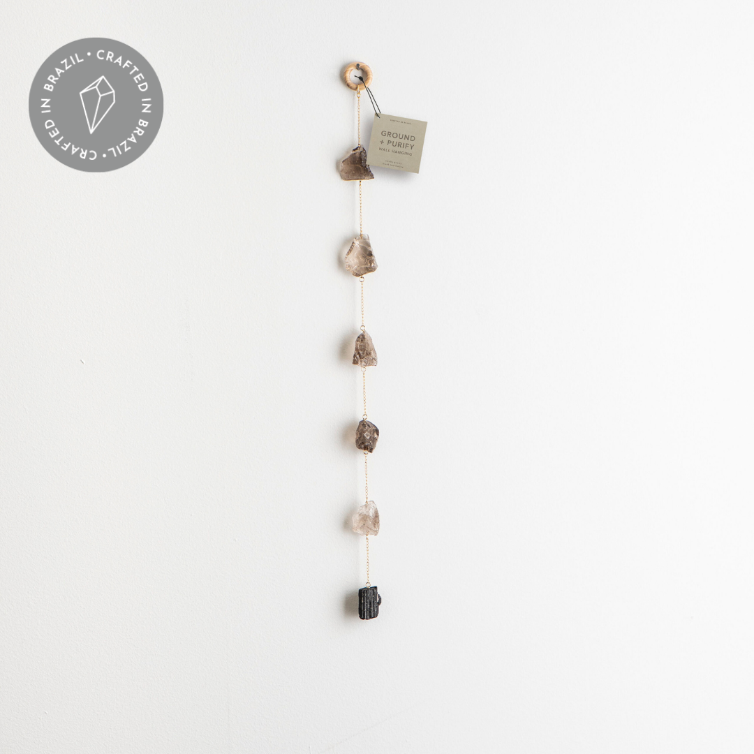 Wall Hanging | Ground + Purify Crystals