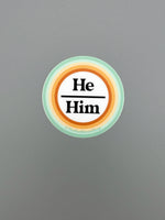 Sticker | Pronouns - He/Him