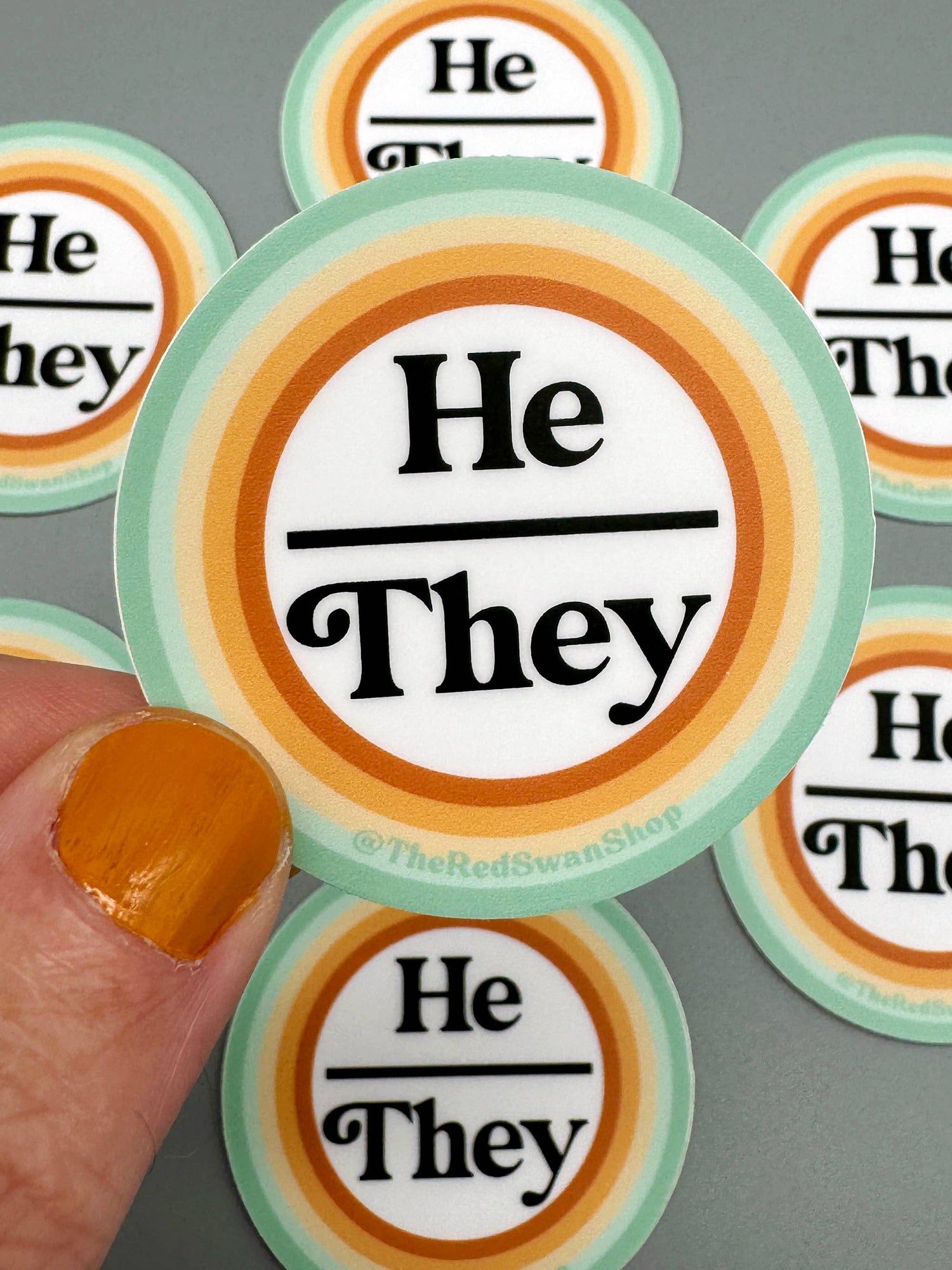 Stickers | Pronouns - He/They