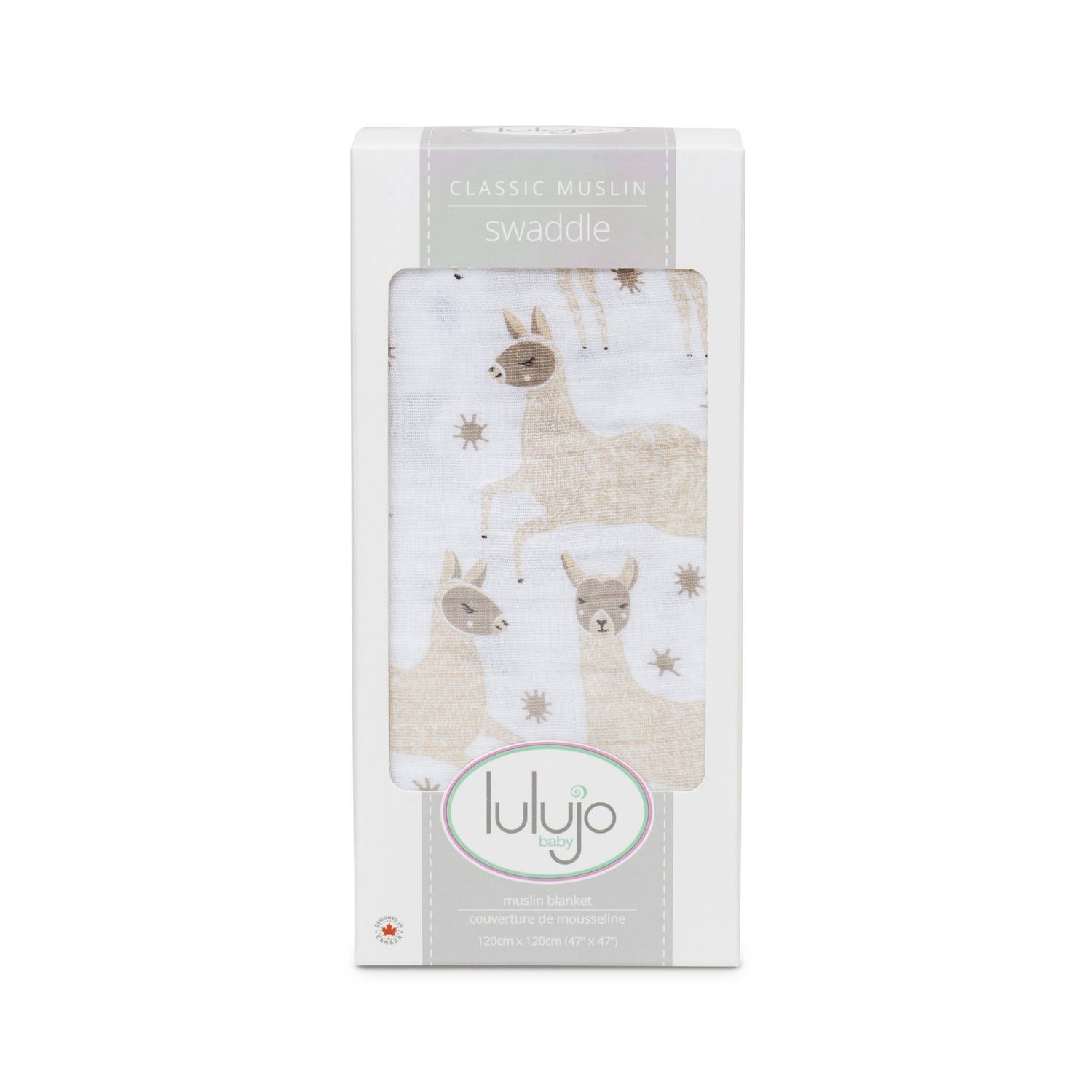 Baby Blanket | Cotton Swaddle – Modern Llama