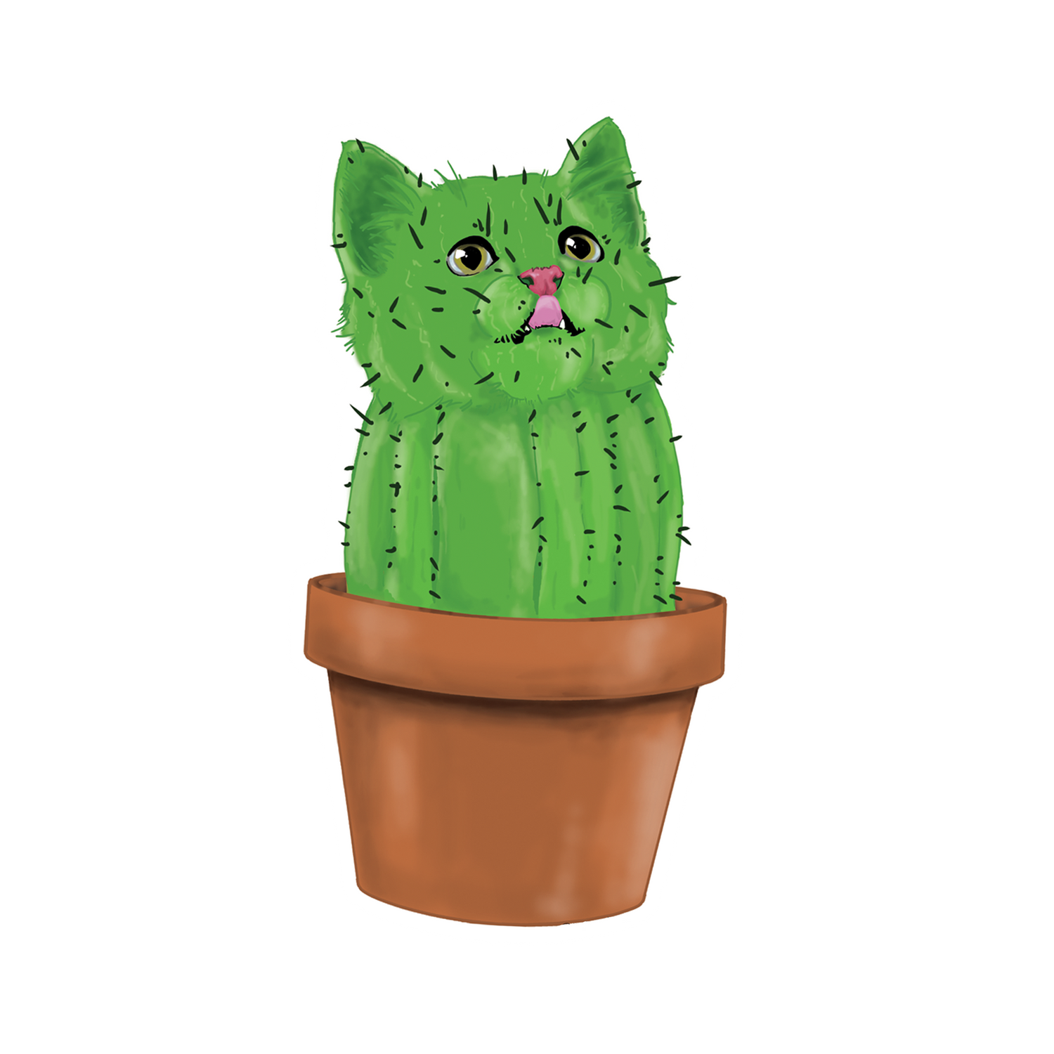 Sticker | Cacti Cat