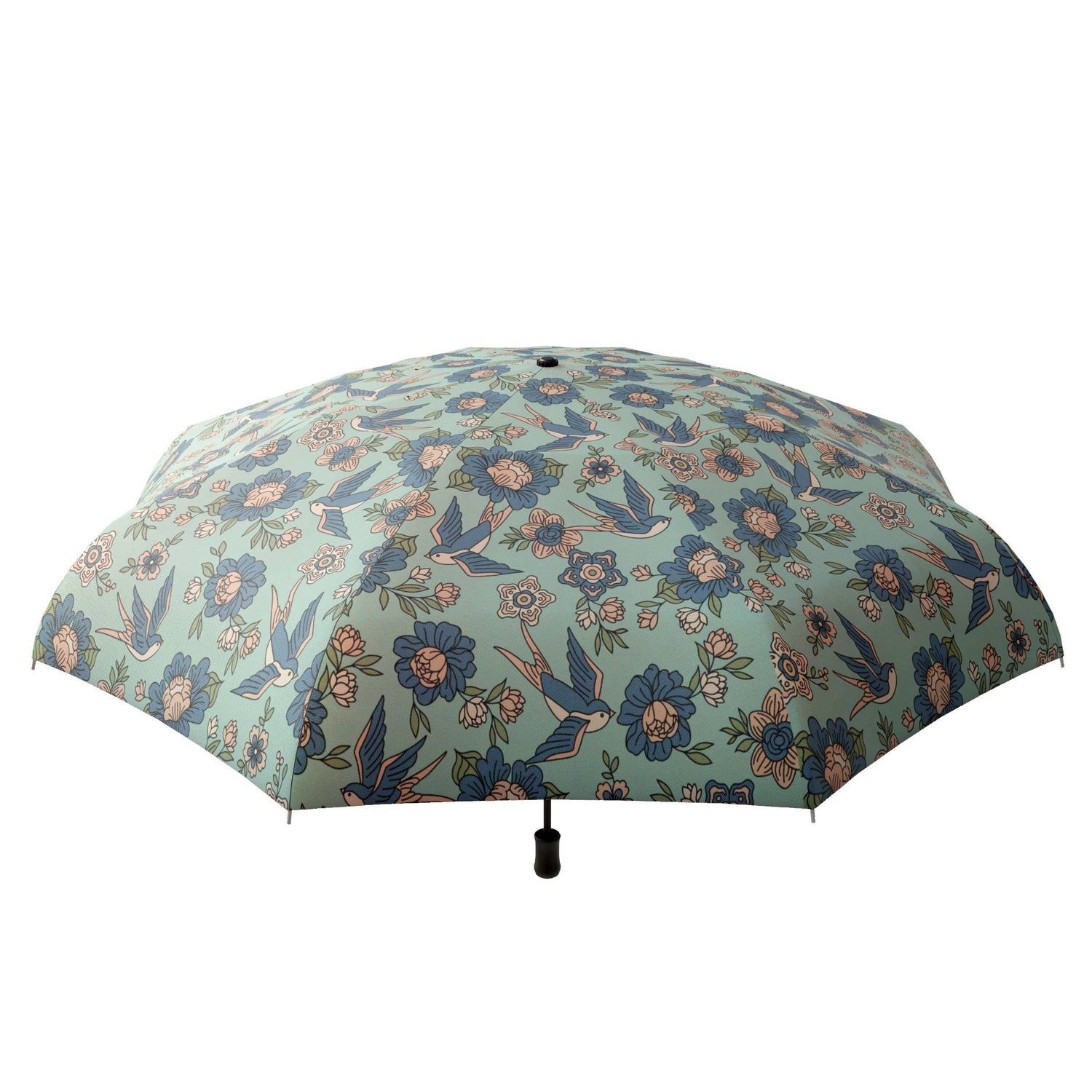 Travel Umbrella | Swallow Birds + Floral