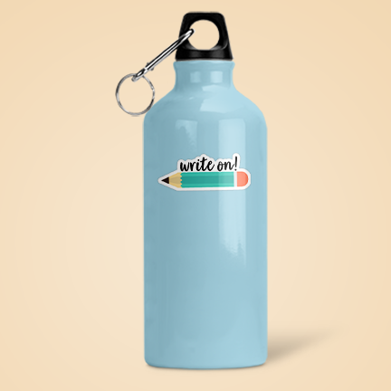 Vinyl Sticker | Write On! Pencil