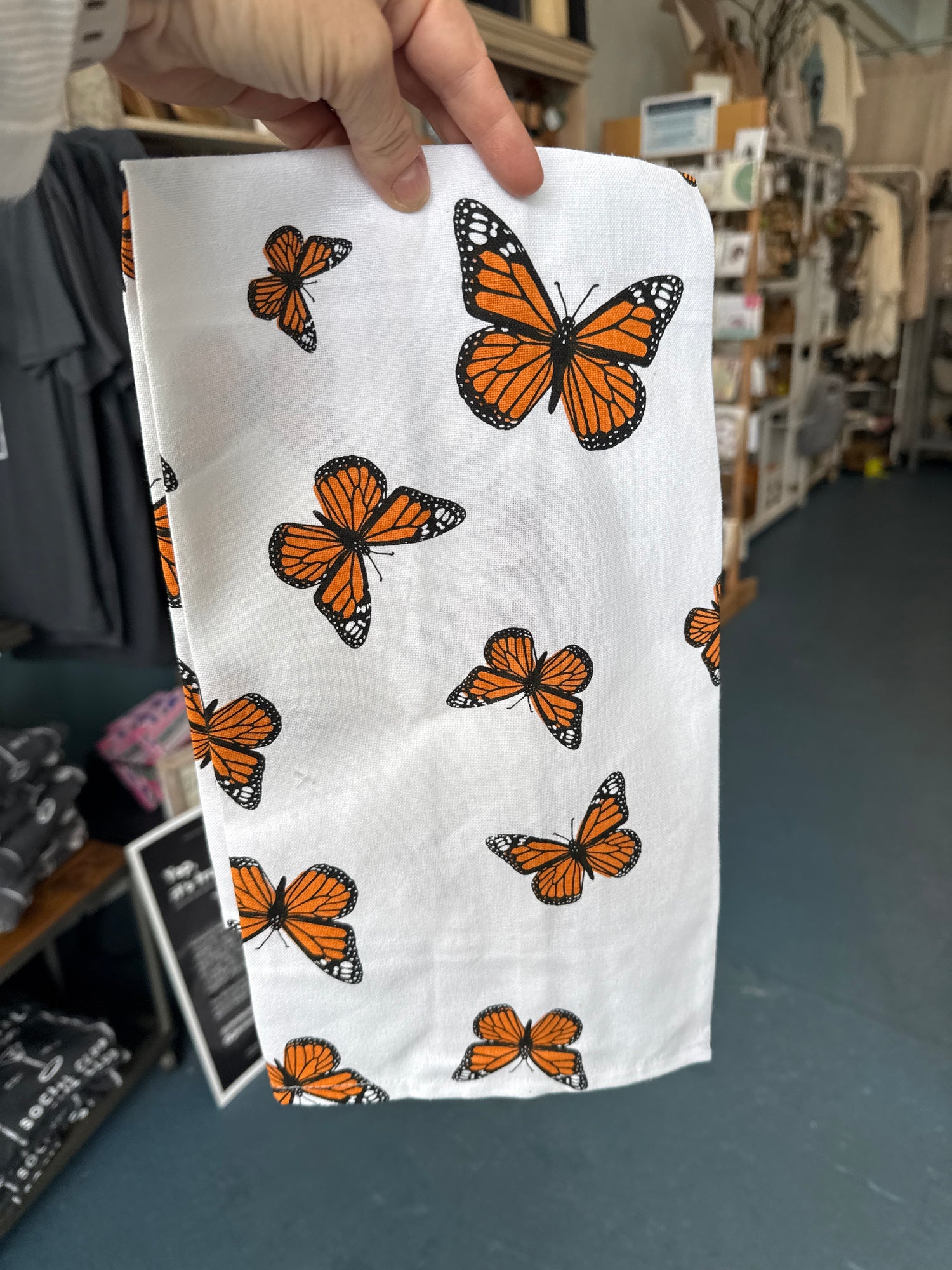 Kitchen Towel | Monarch Butterflies