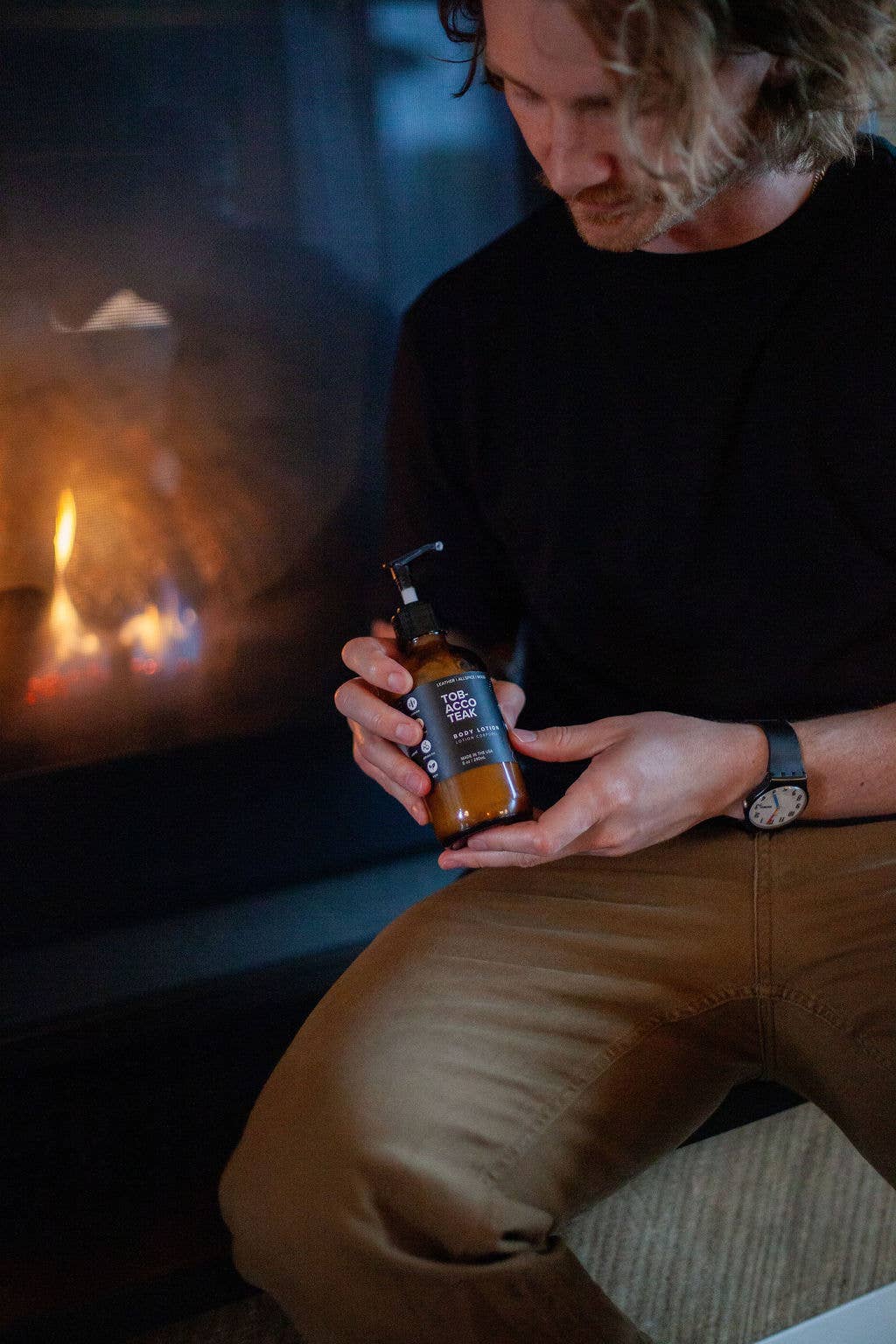 Tobacco Teak | Hand + Body Lotion | Broken Top Brand