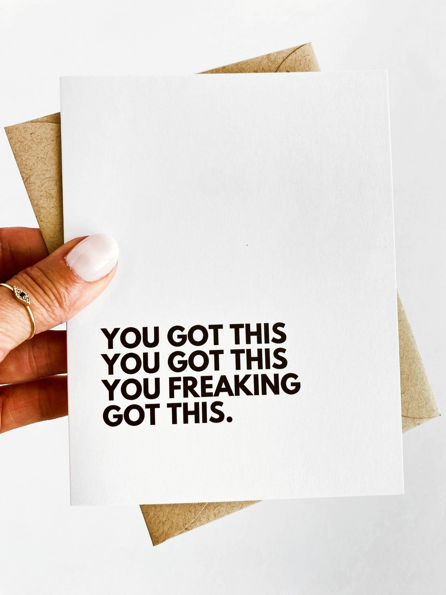 Greeting Card | You Got This You Freaking Got This Encouragement