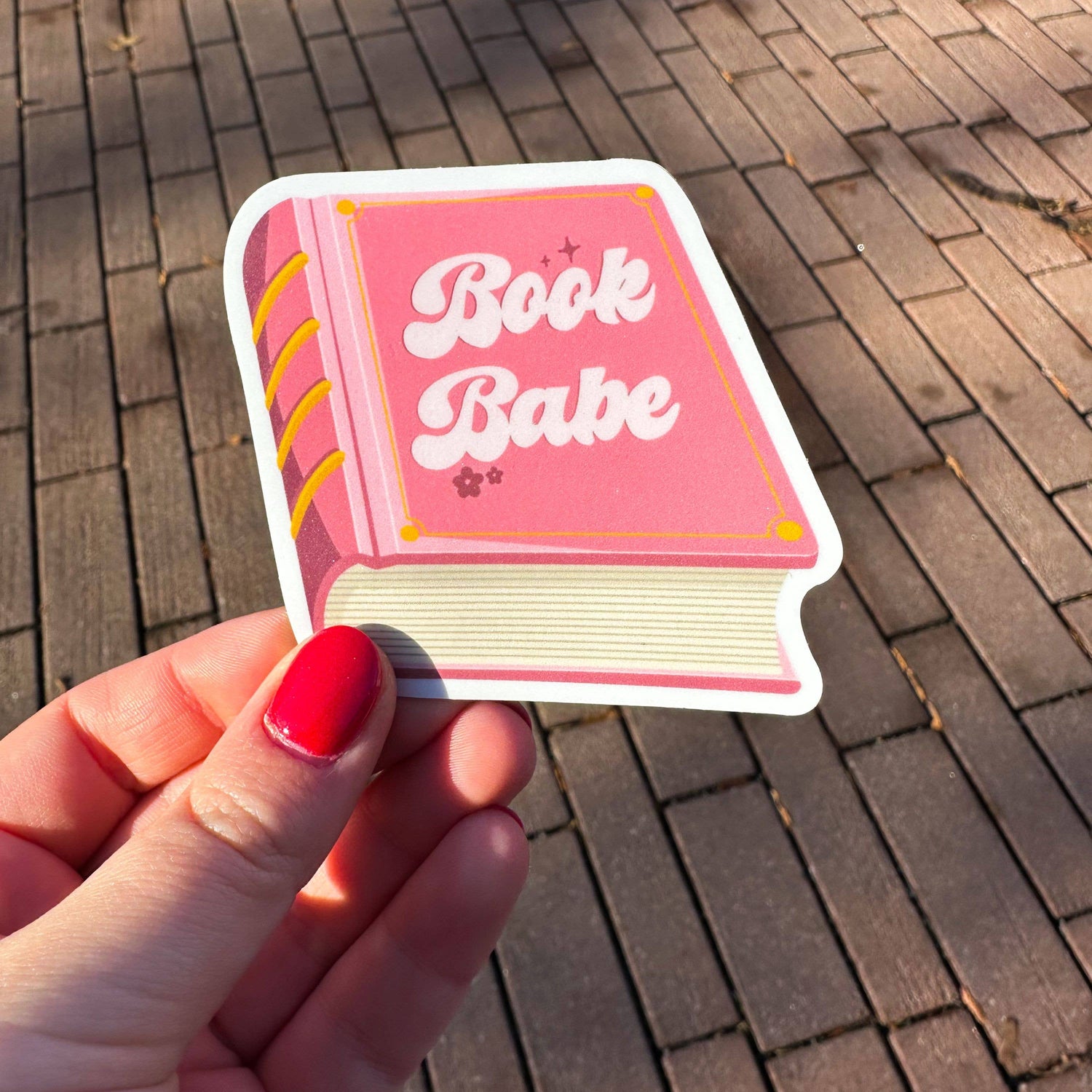 Sticker | Book Babe