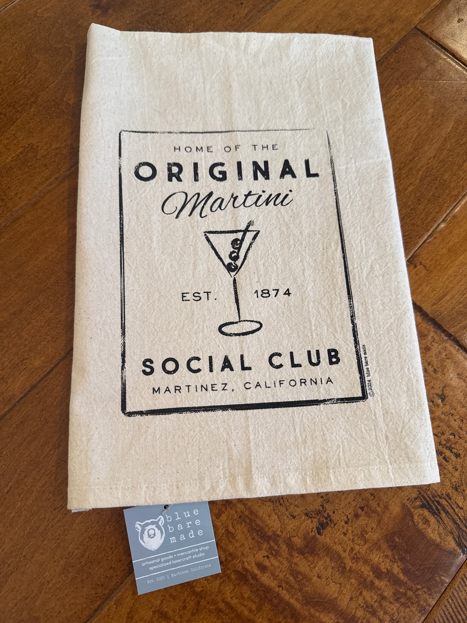 Kitchen Towels | Original Martini Social Club / The Martinez Cocktail