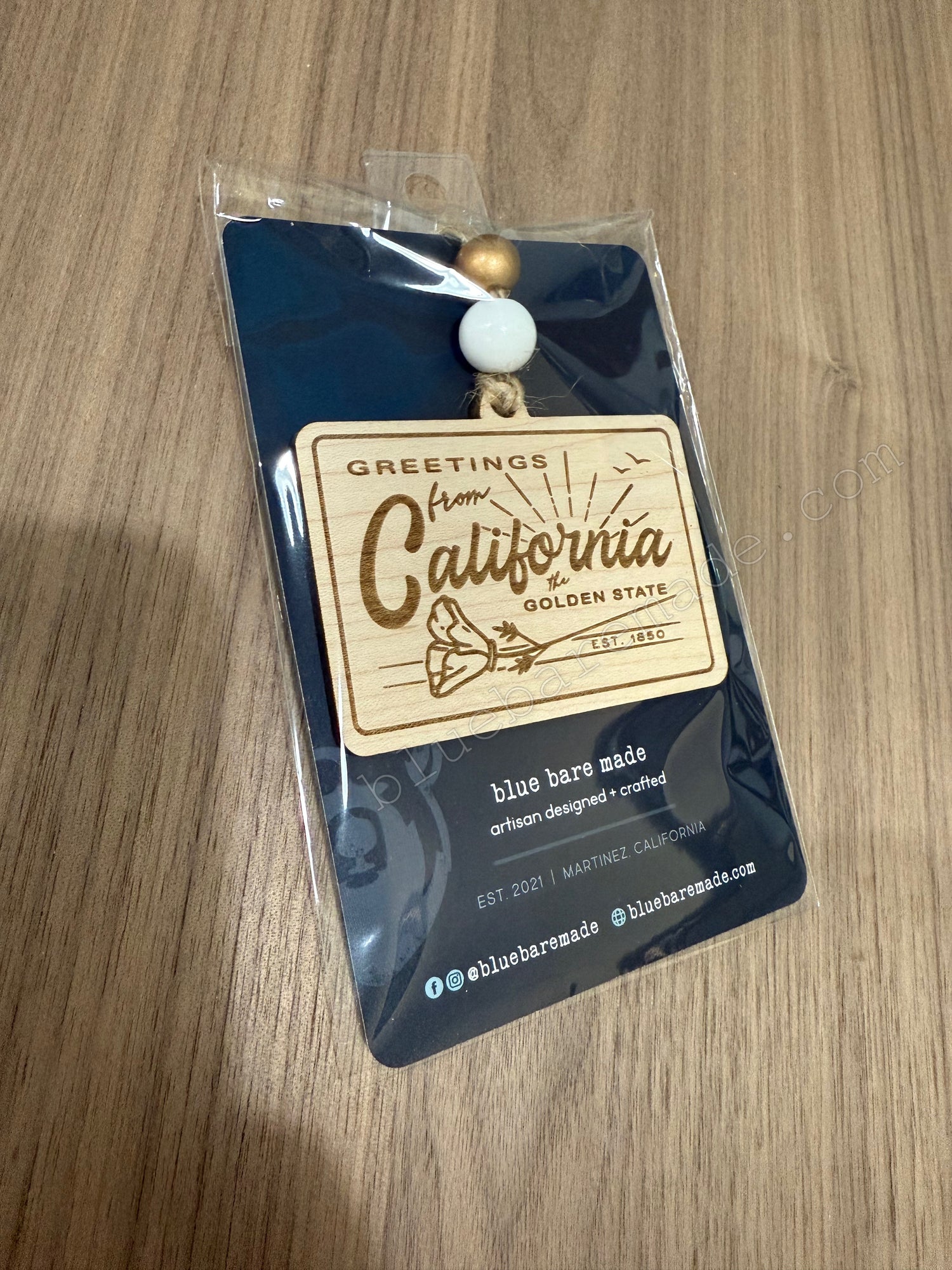 Christmas Ornament | Greetings From California Vintage