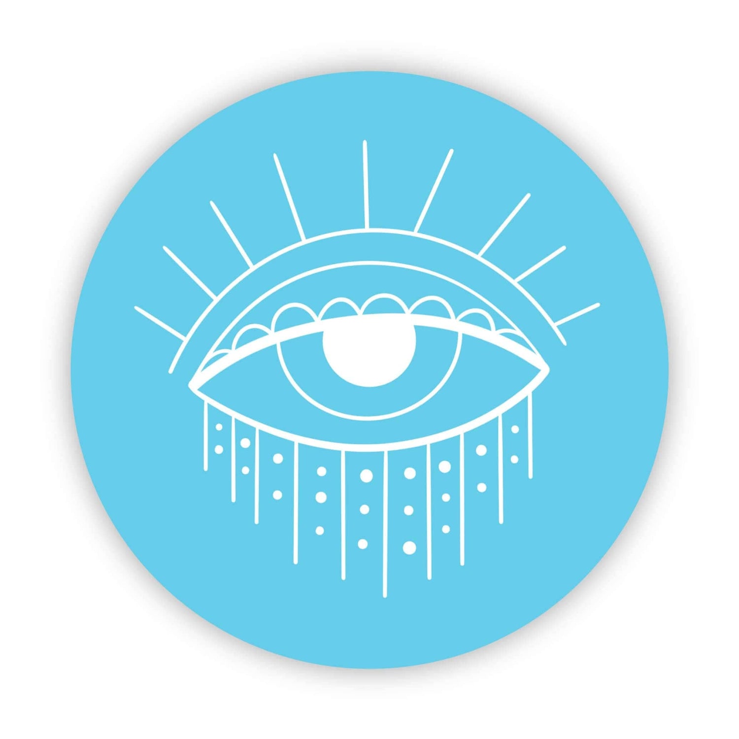 Sticker | Light Blue Evil Eye