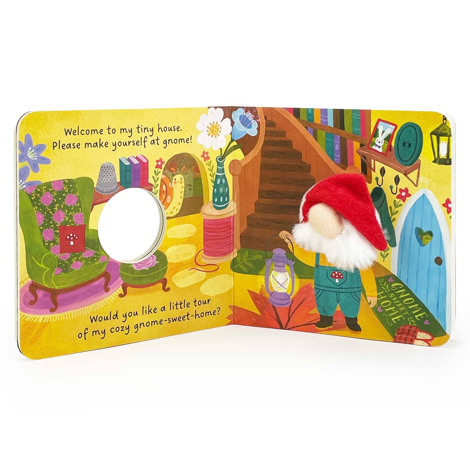 Book | Gnome Sweet Home Finger Puppet Board Book