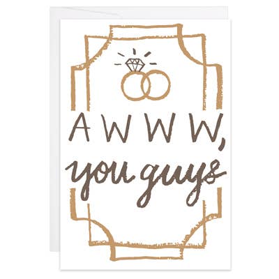 Mini Greeting Card | Awww, You Guys