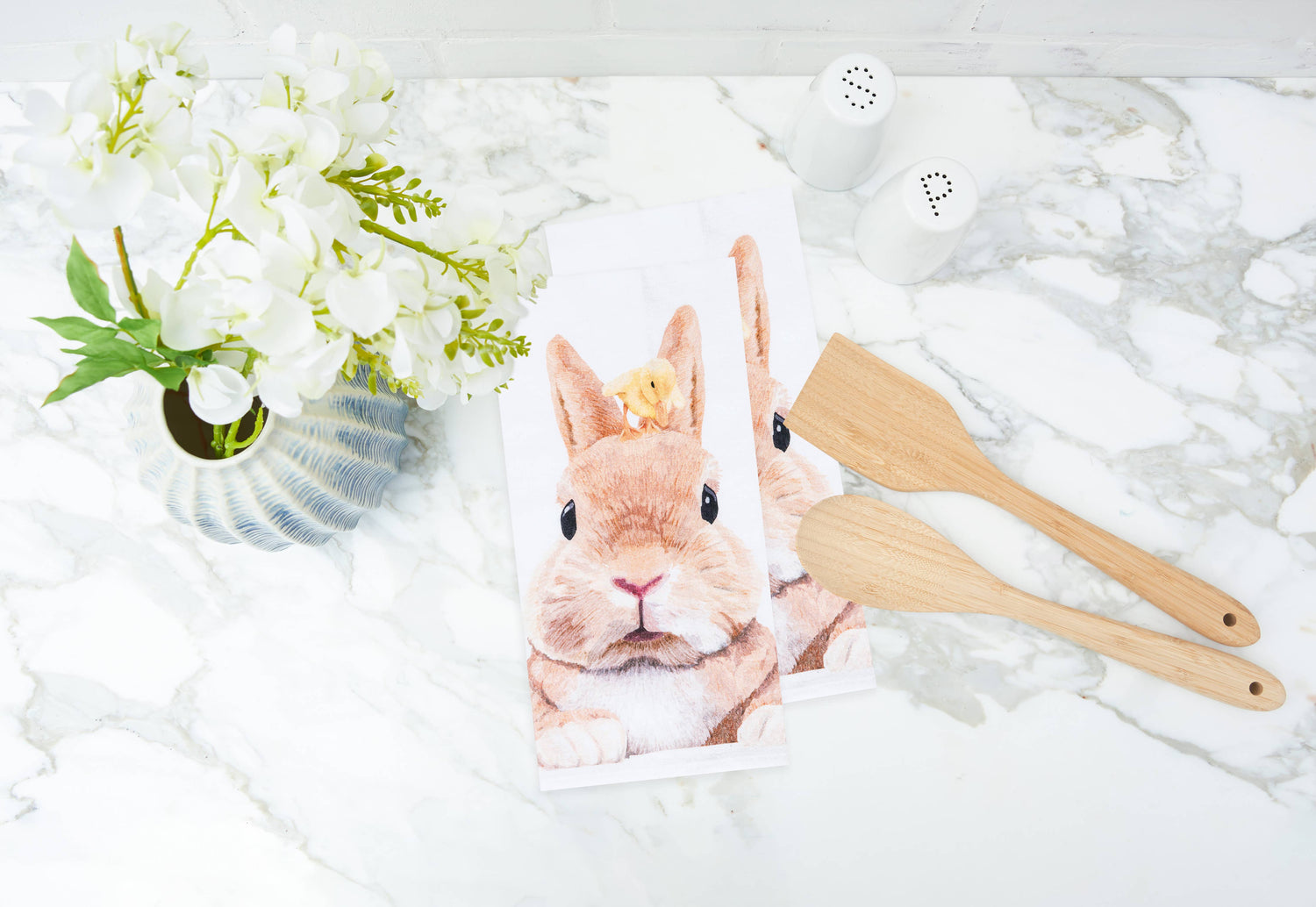 Easter Easter Towel | Bunny & Duckling