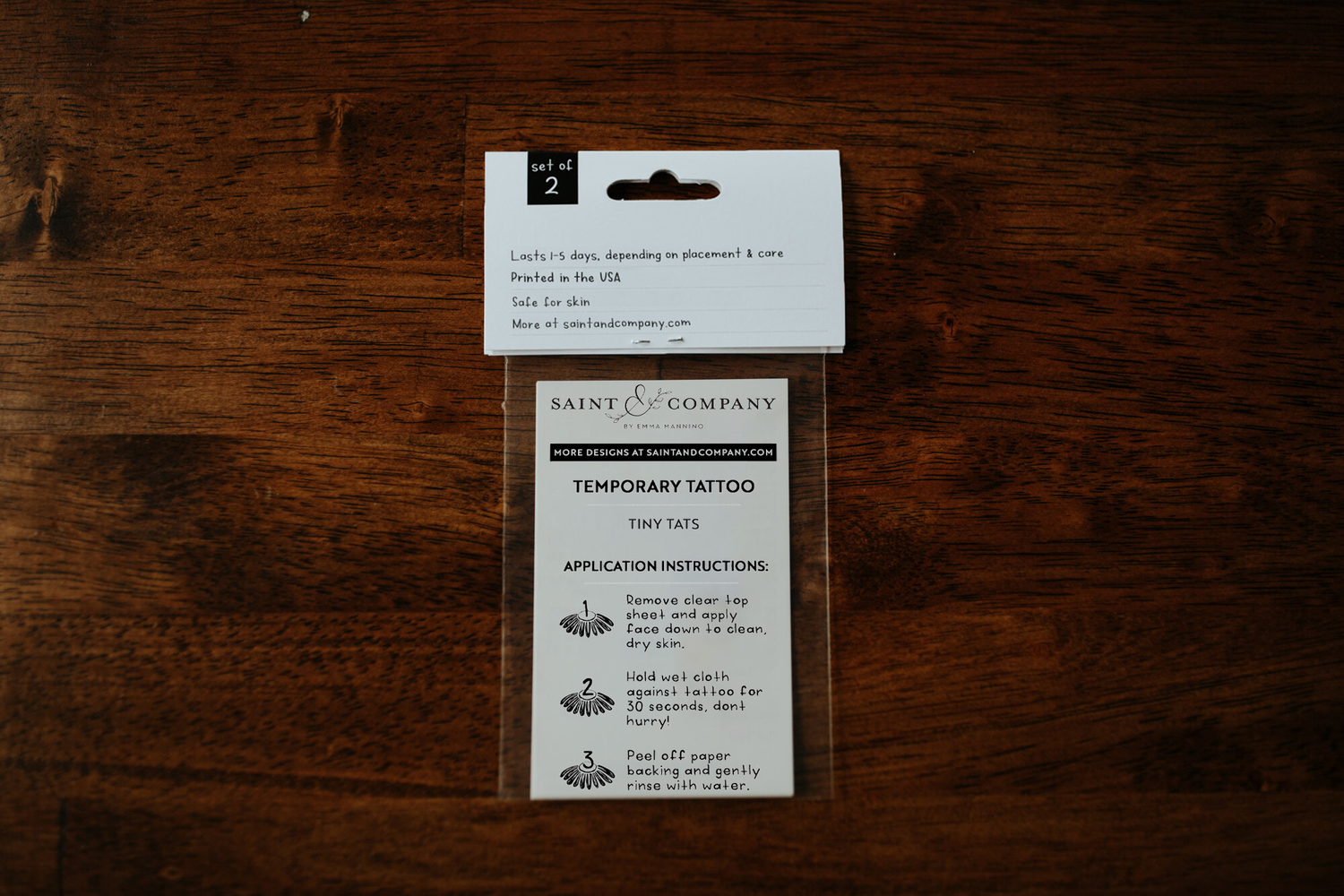 Temporary Tattoo | Tiny Tats