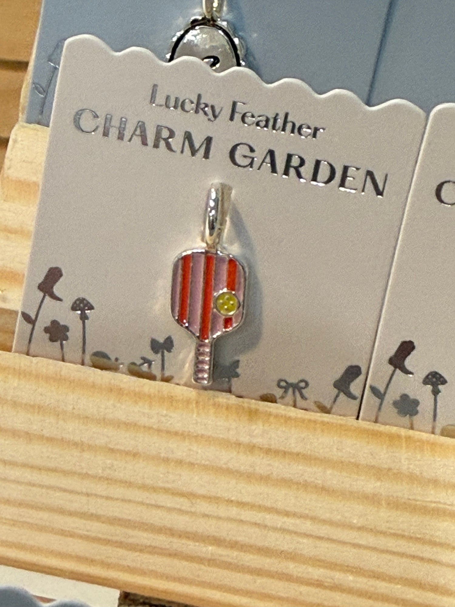 Jewelry Charm Garden - Pickleball