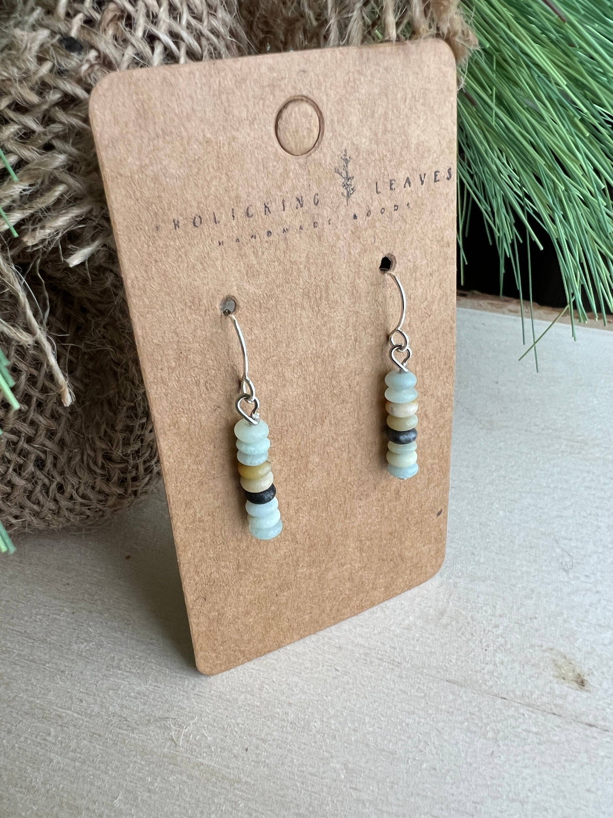 Earrings | Amazonite Stone Multi