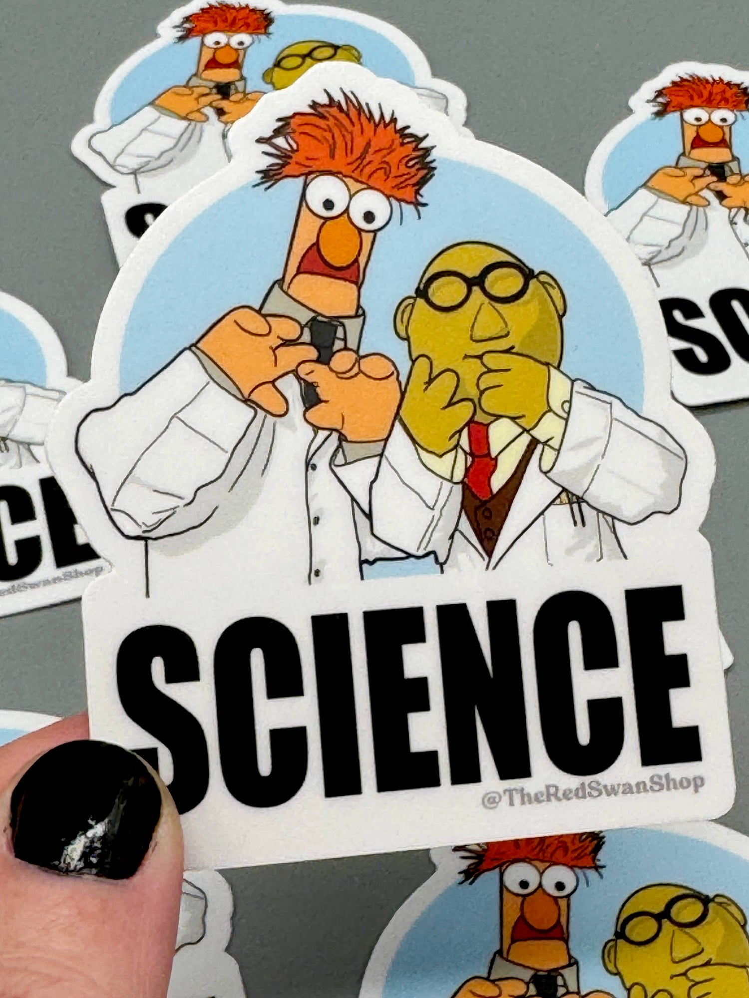 Vinyl Decal - The Muppets | Science Bunsen and Beaker