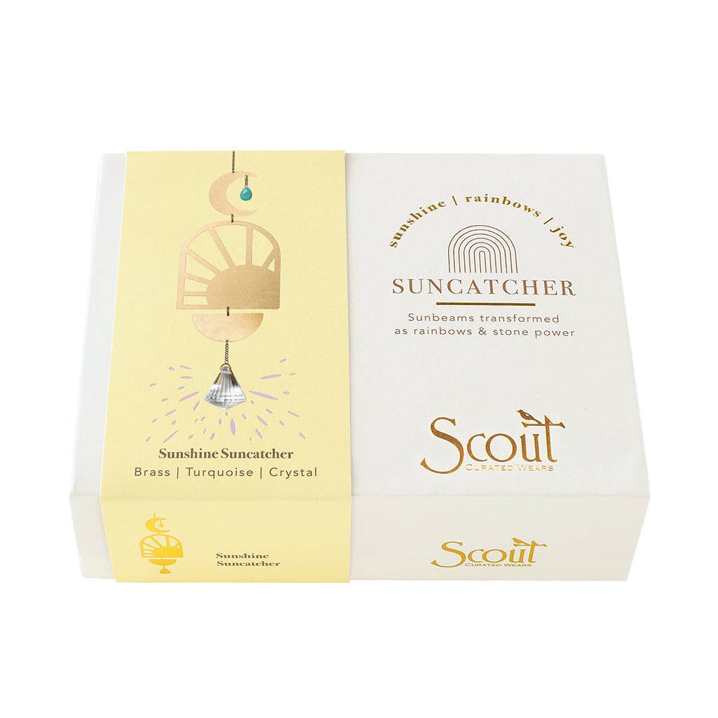 Scout Suncatcher | Sunshine/Turquoise