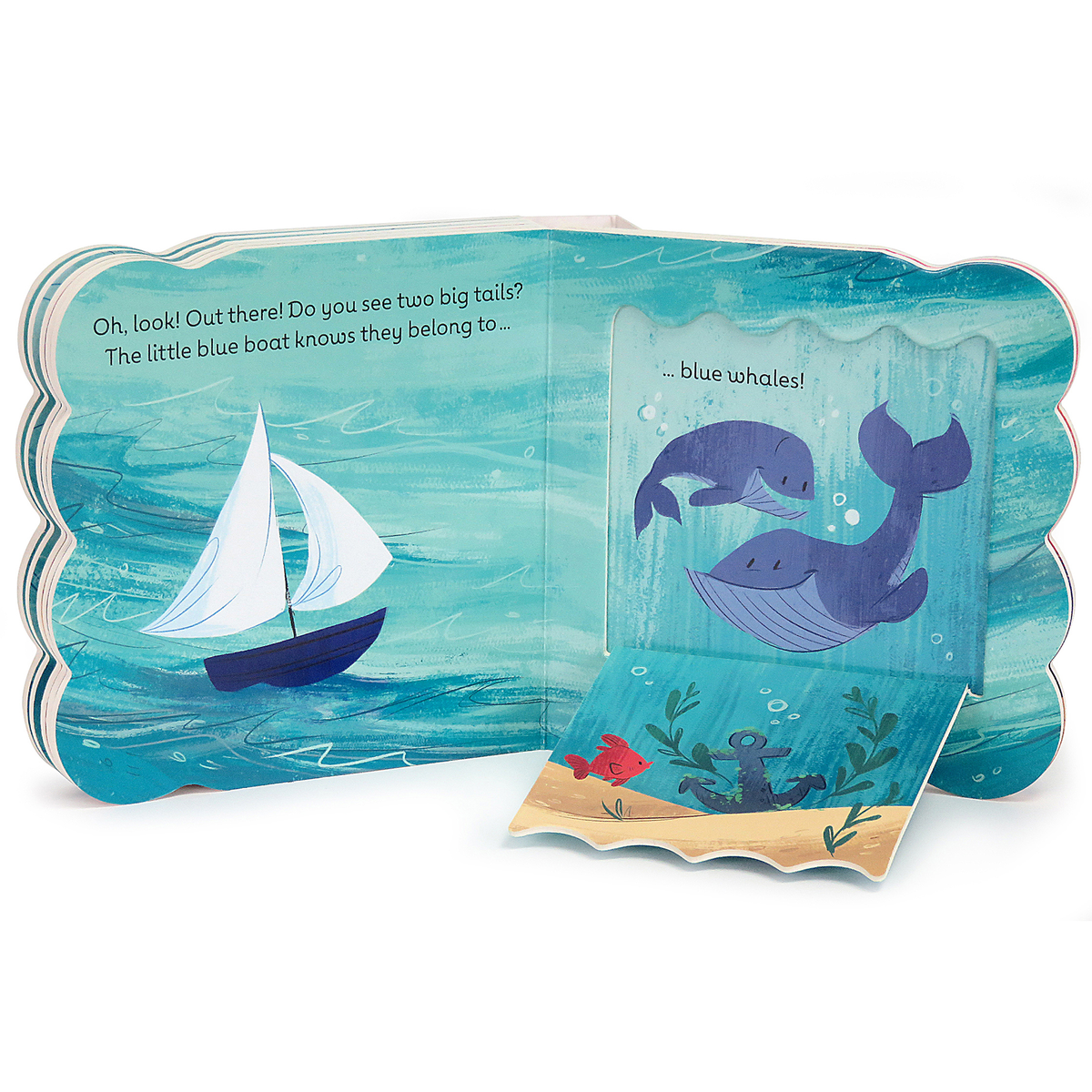 Children's Book | Little Blue Boat Lift-a-Flap Board Book