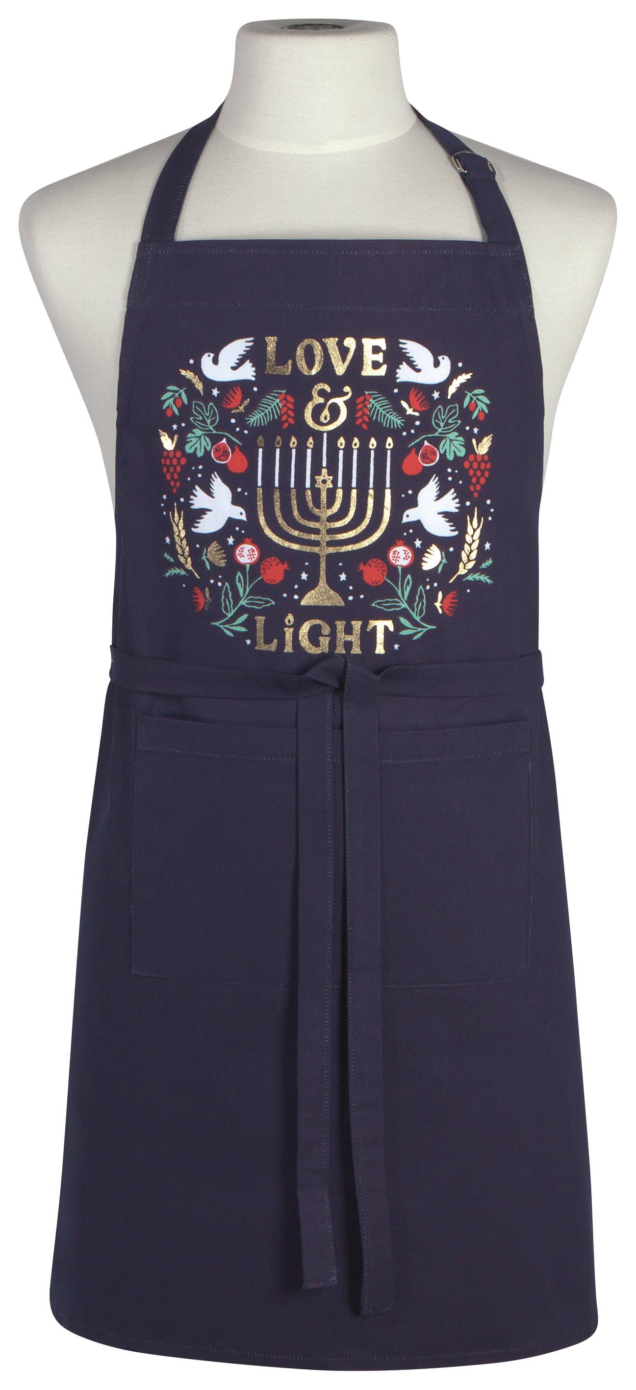 Apron, Towel, Spatula Set | Love And Light Hanukkah